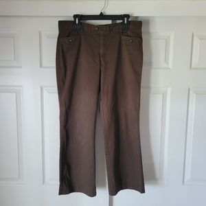 Woman's Docker's Trousers Brown Size 14S